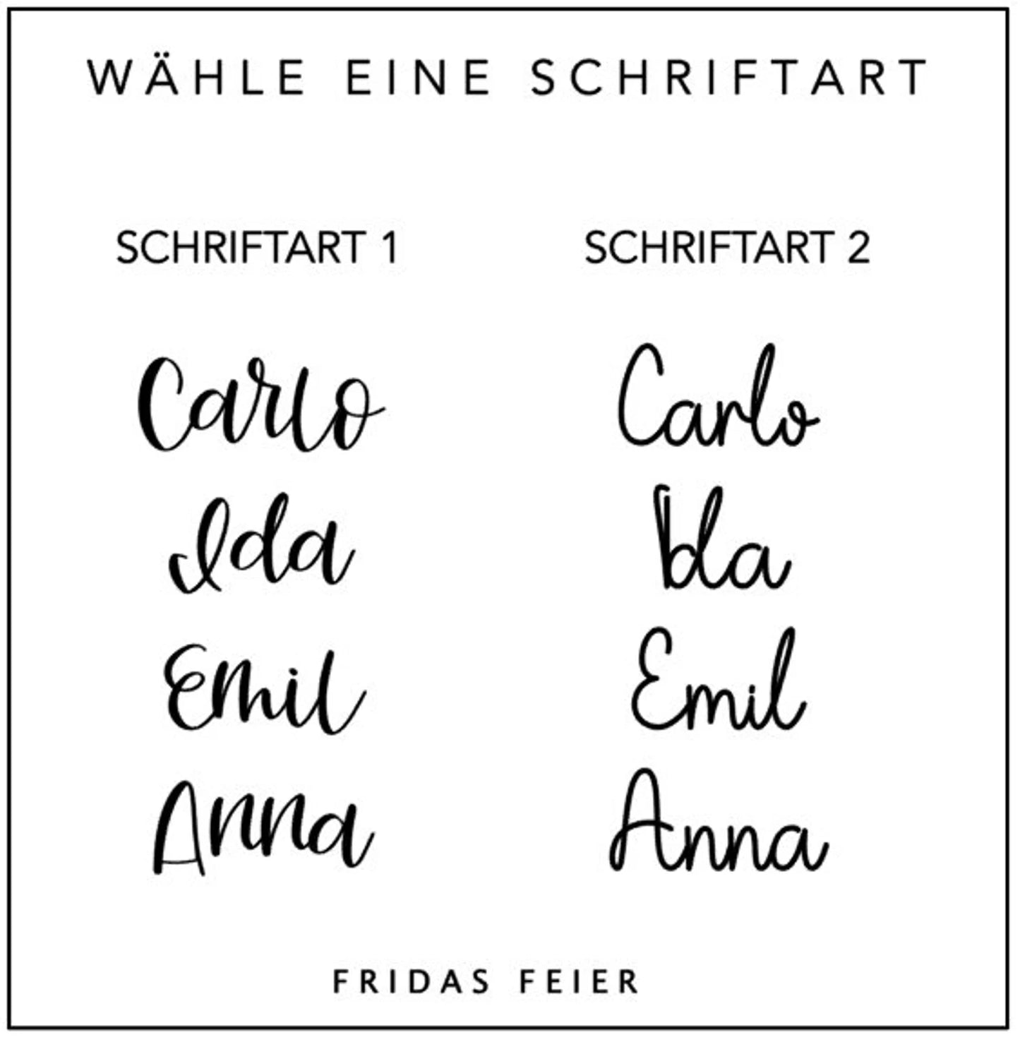 Personalisiertet Schriftzug aus Holz