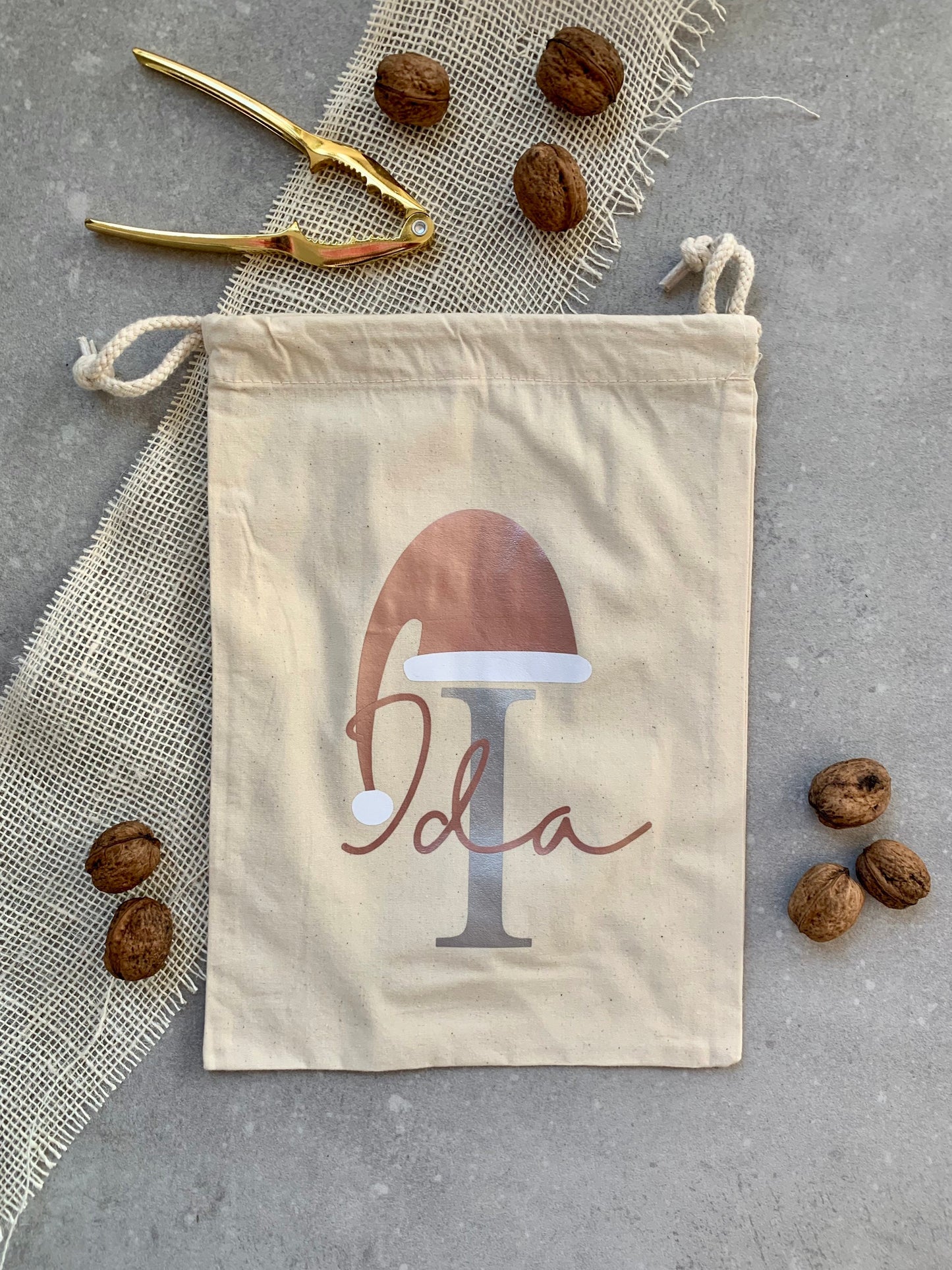 Personalisierter Weihnachtssack mit Namen