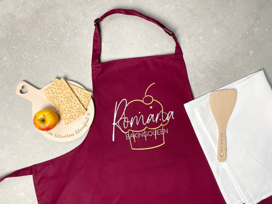 Personalisierte Kochschürze mit Namen