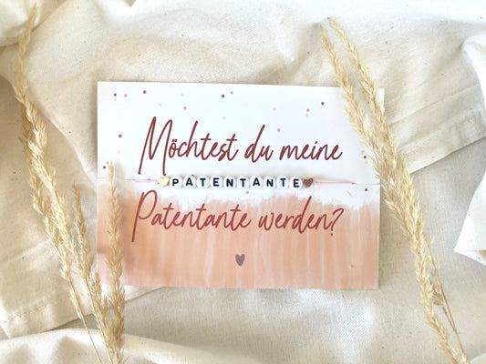 Personalisiertes Armband – Patentante