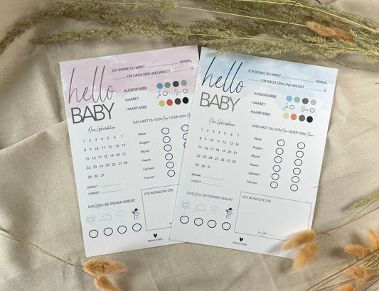 Babywette – Ratespiel