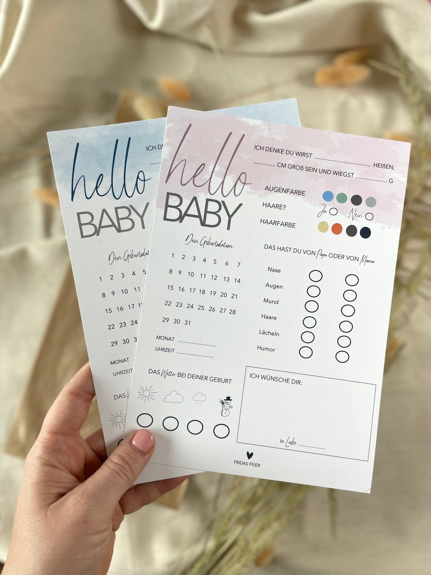 Babywette – Ratespiel