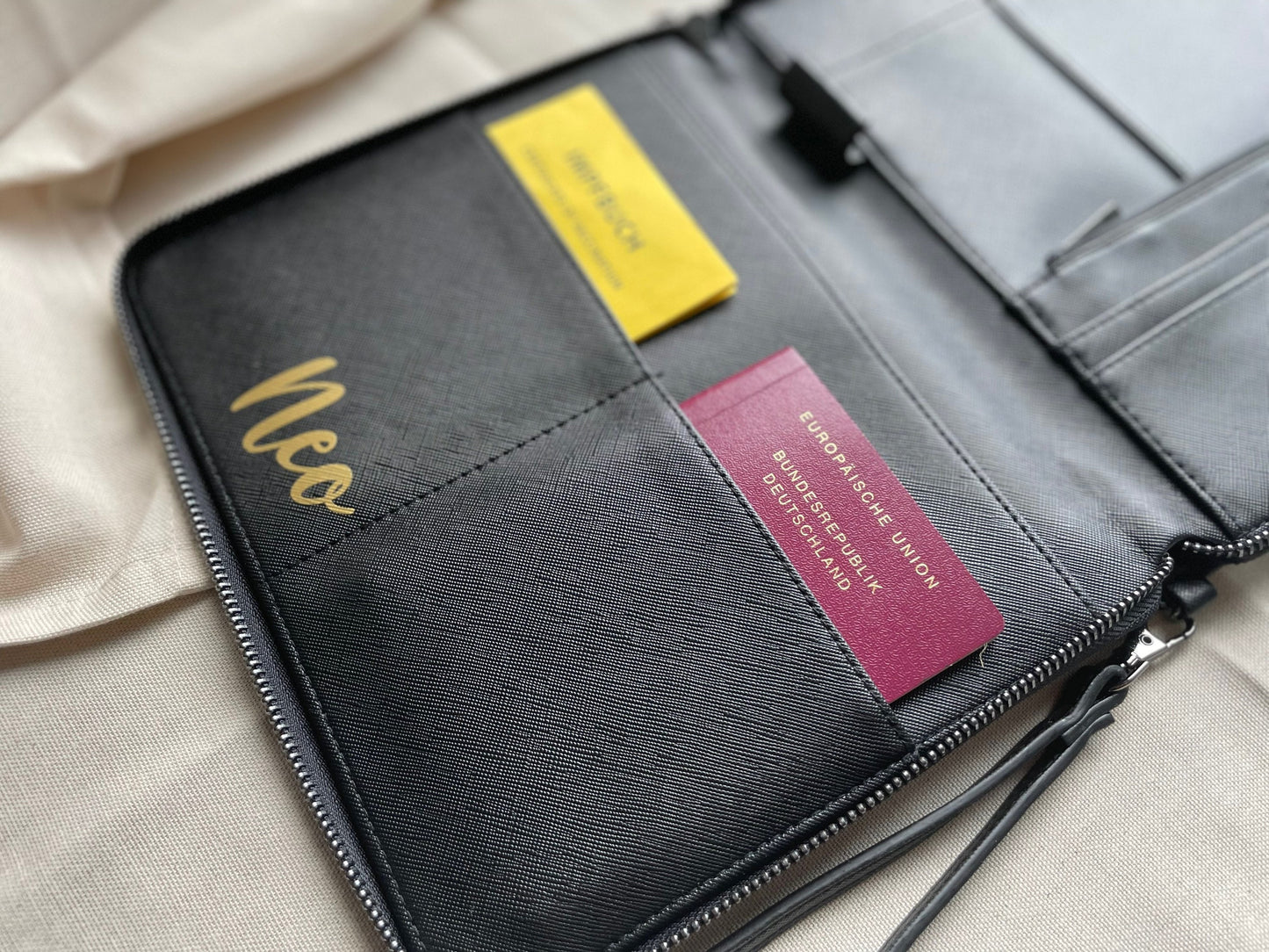 Personalisiertes U-Heft Etui – Familienorganizer/ Impfpass Hülle