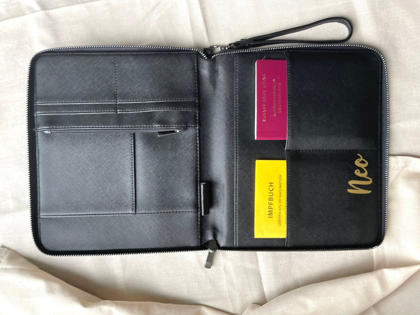 Personalisiertes U-Heft Etui – Familienorganizer/ Impfpass Hülle