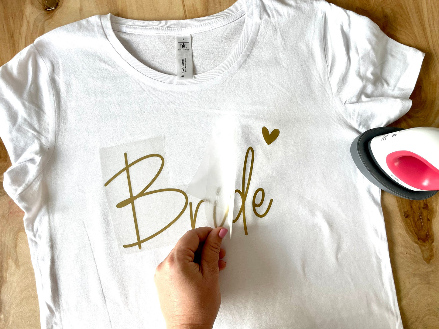 Personalisierbares Bügelbild – JGA