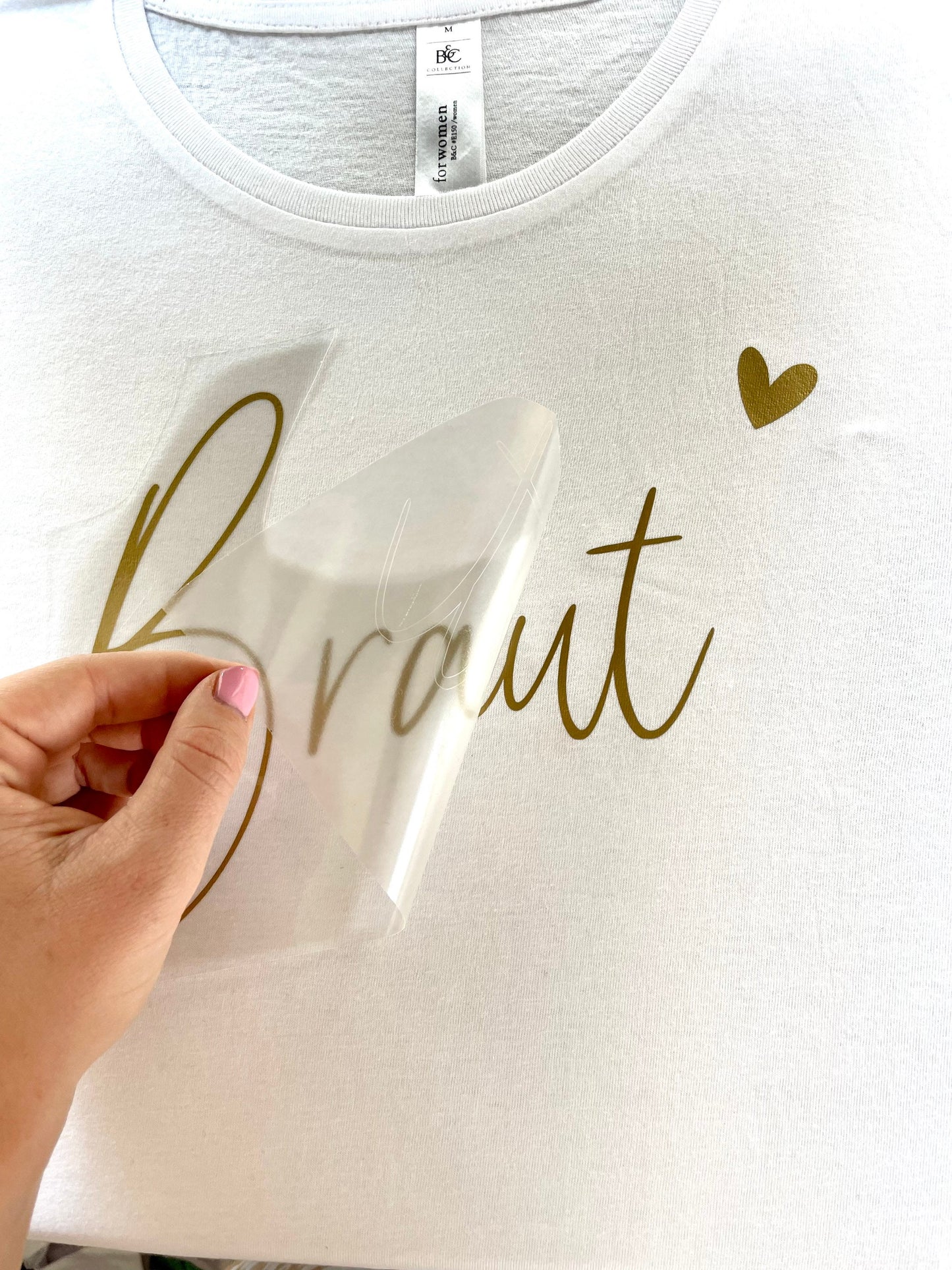 Personalisierbares Bügelbild – JGA