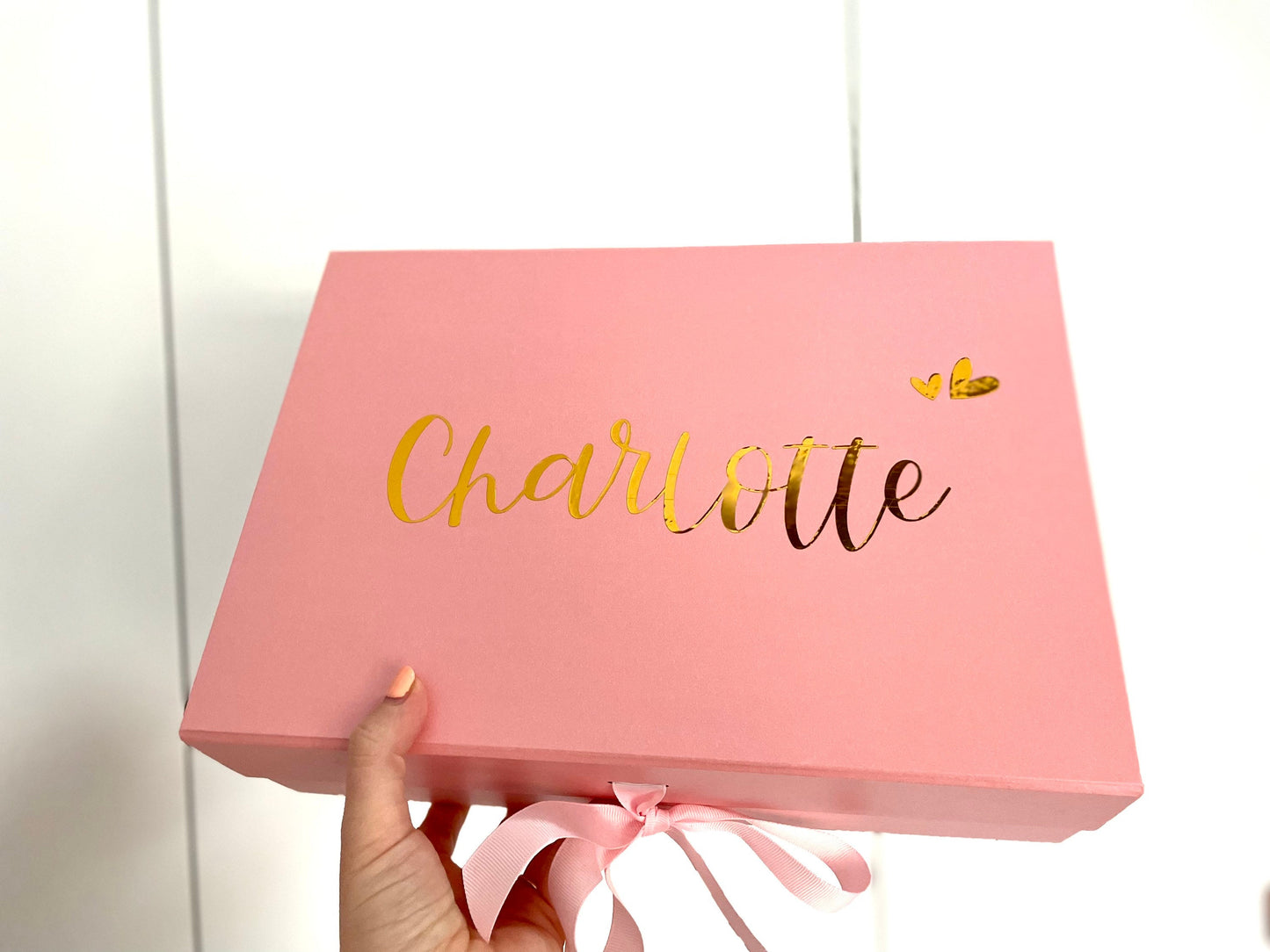 Personalisierte Geschenkschachtel für Trauzeugin, Brautjungfer oder Braut