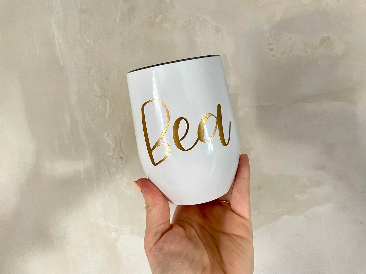 Personalisierte Becher als Brautgeschenk