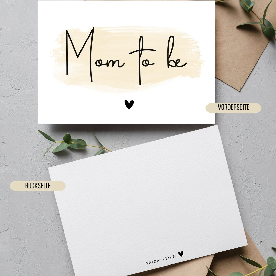 Postkarte "Mom to be"