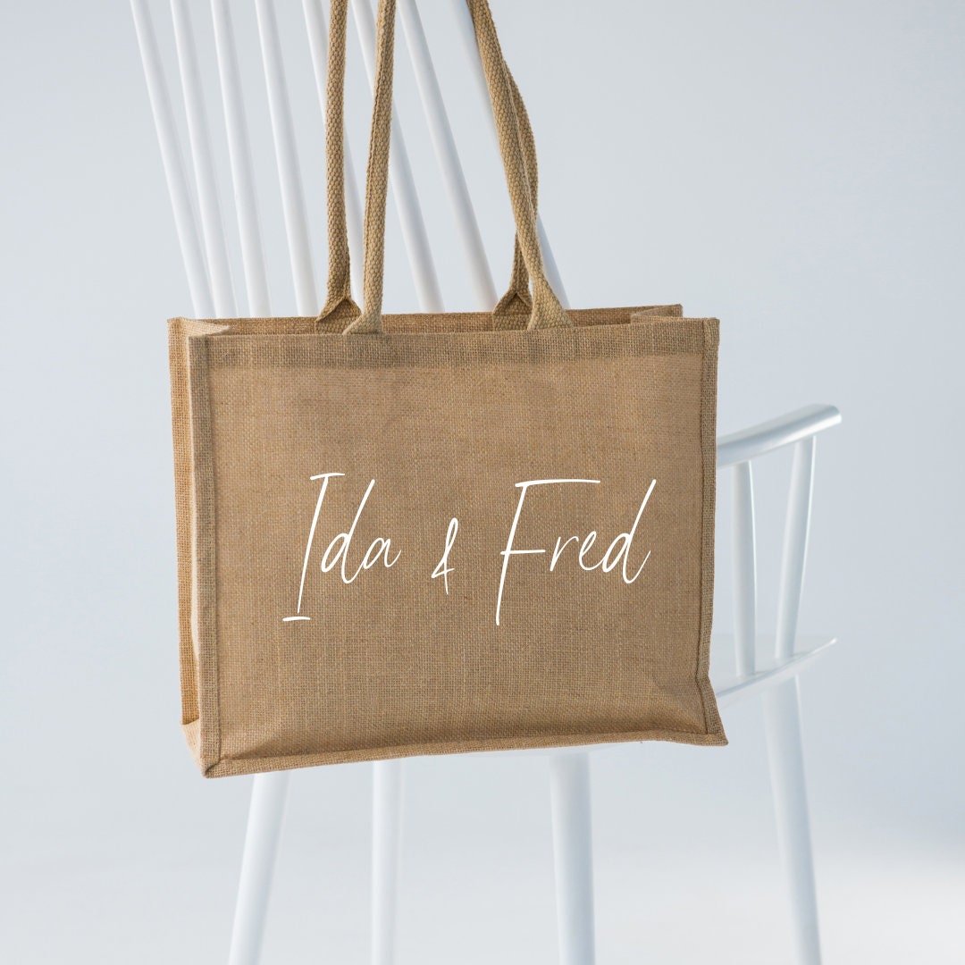 Personalisierte Jutetasche – Herzensmensch