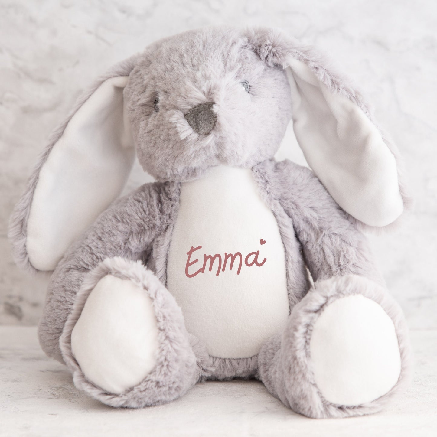 Personalisiertes Kuscheltier mit Namen – Hase