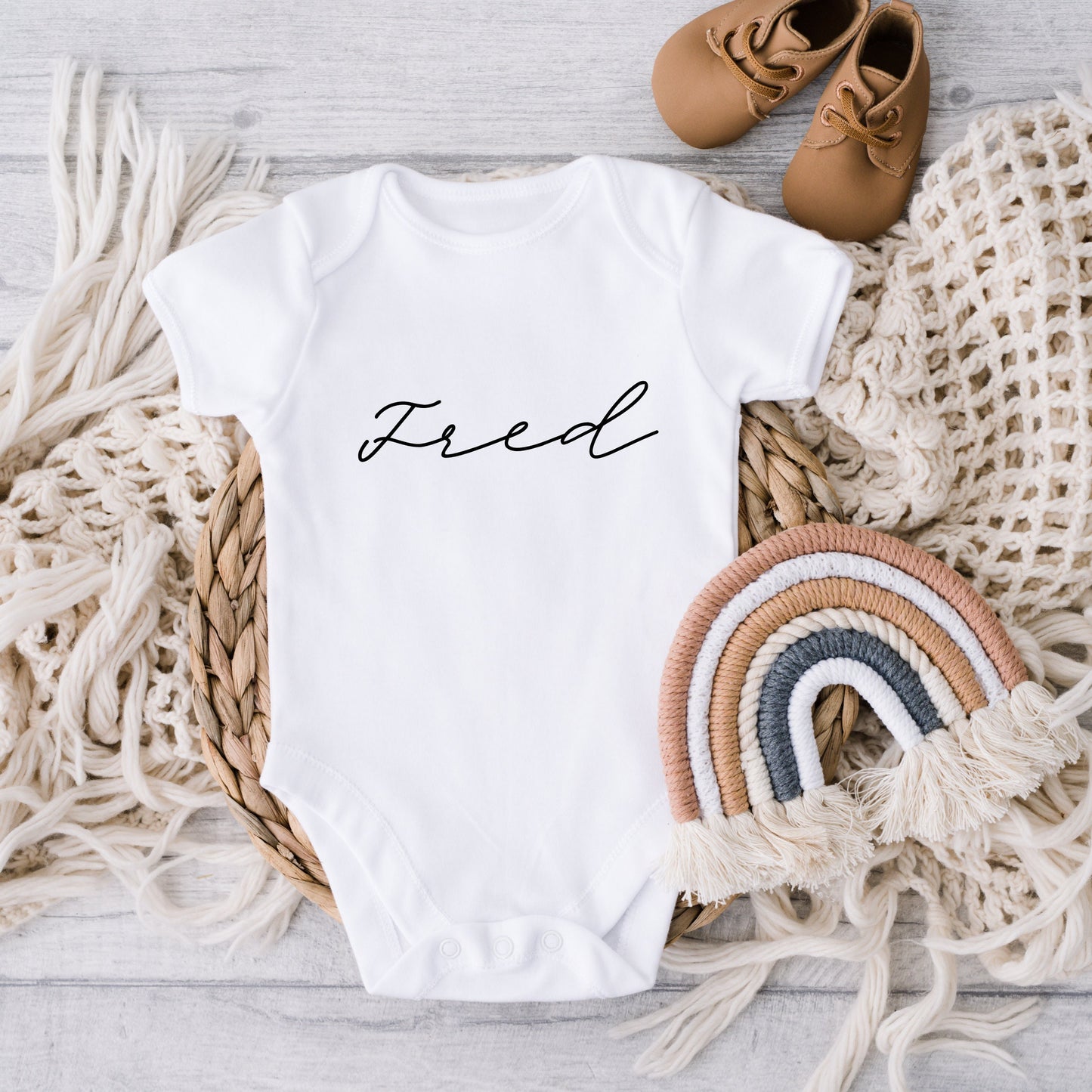 Personalisierter Baby Body – Name
