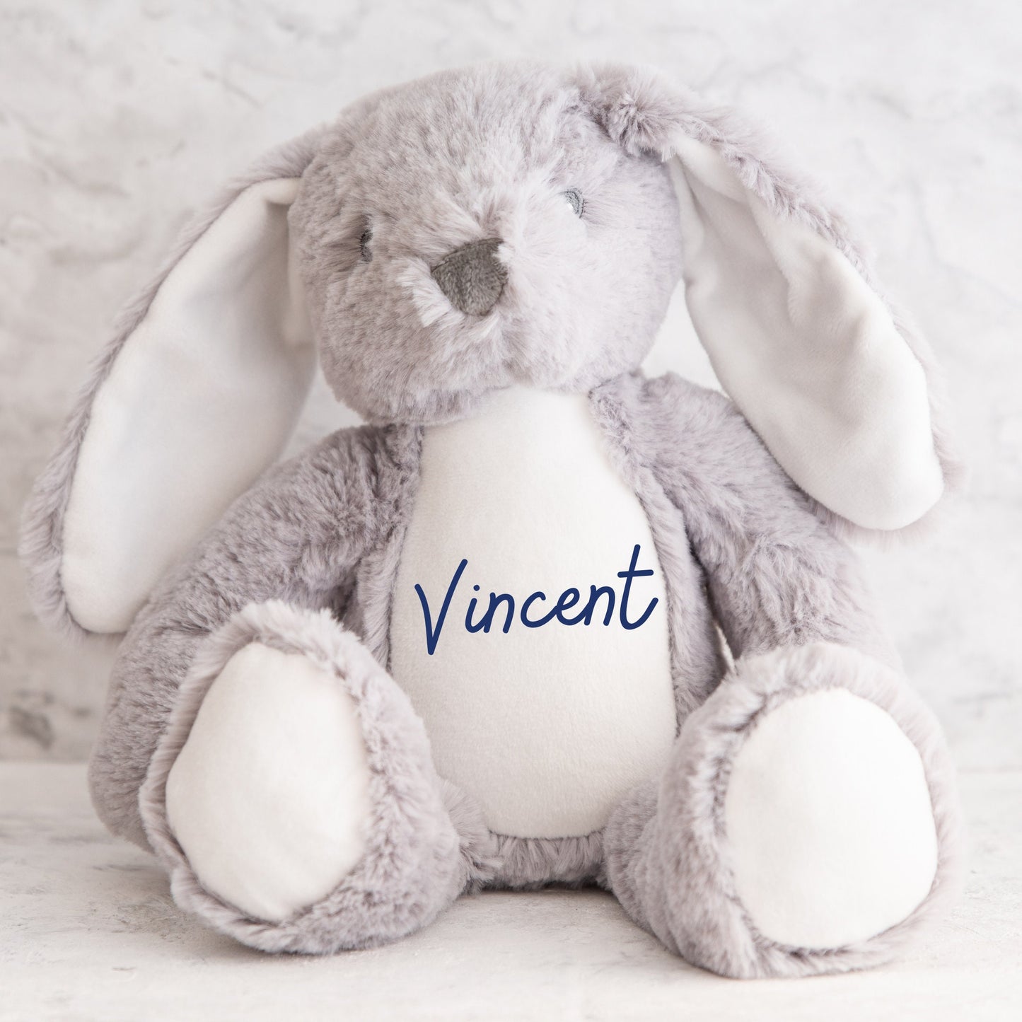 Personalisiertes Kuscheltier mit Namen – Hase