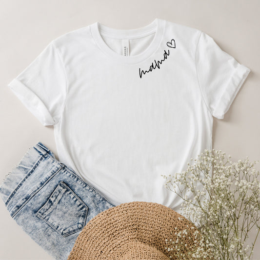 Personalisiertes T-Shirt – Mama/ Patentante