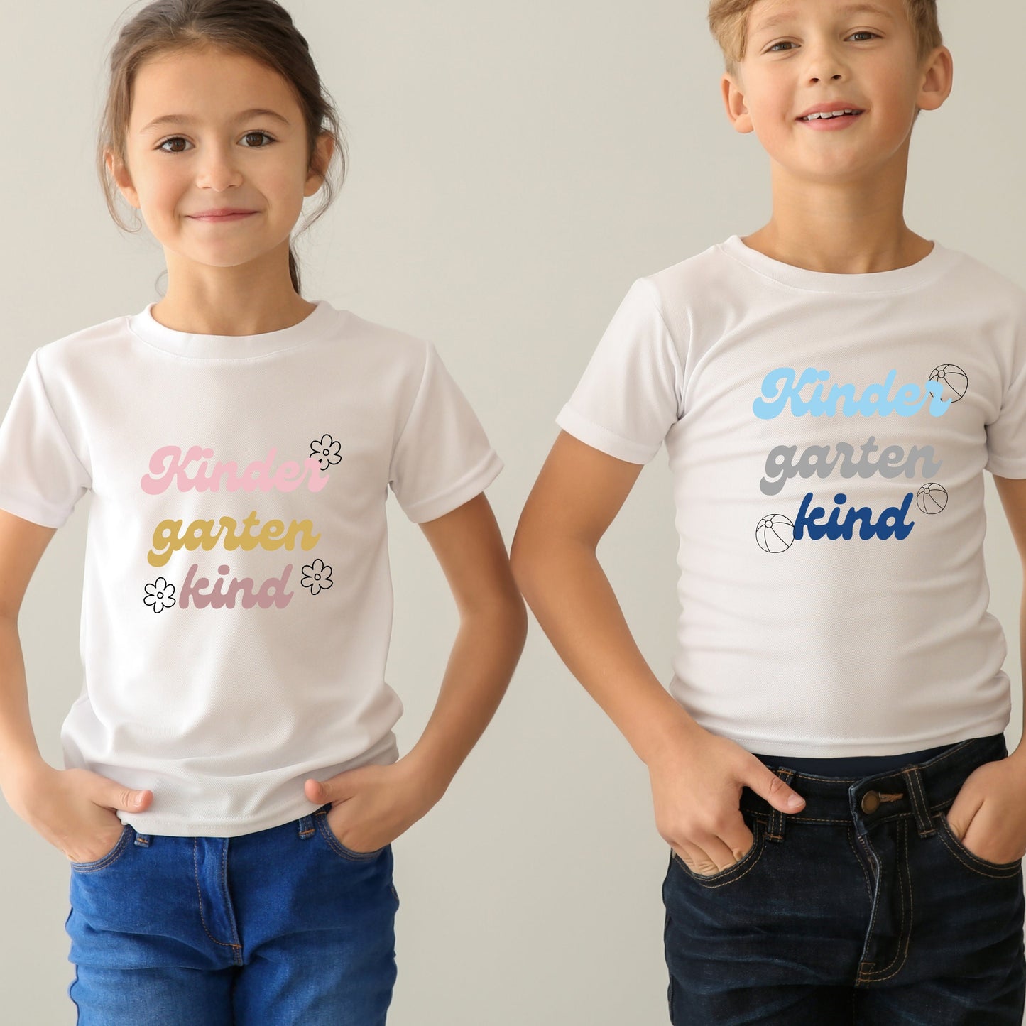 Personalisiertes Kindergartenkind T-Shirt