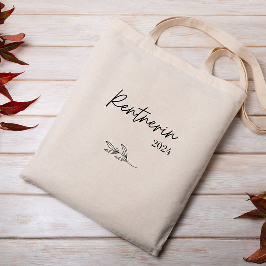 Personalisierter Tragebeutel – Rentner/Ruhestand – Design 1