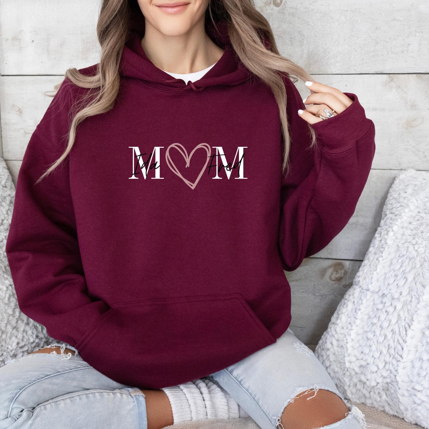 Personalisierter Hoodie – Mom