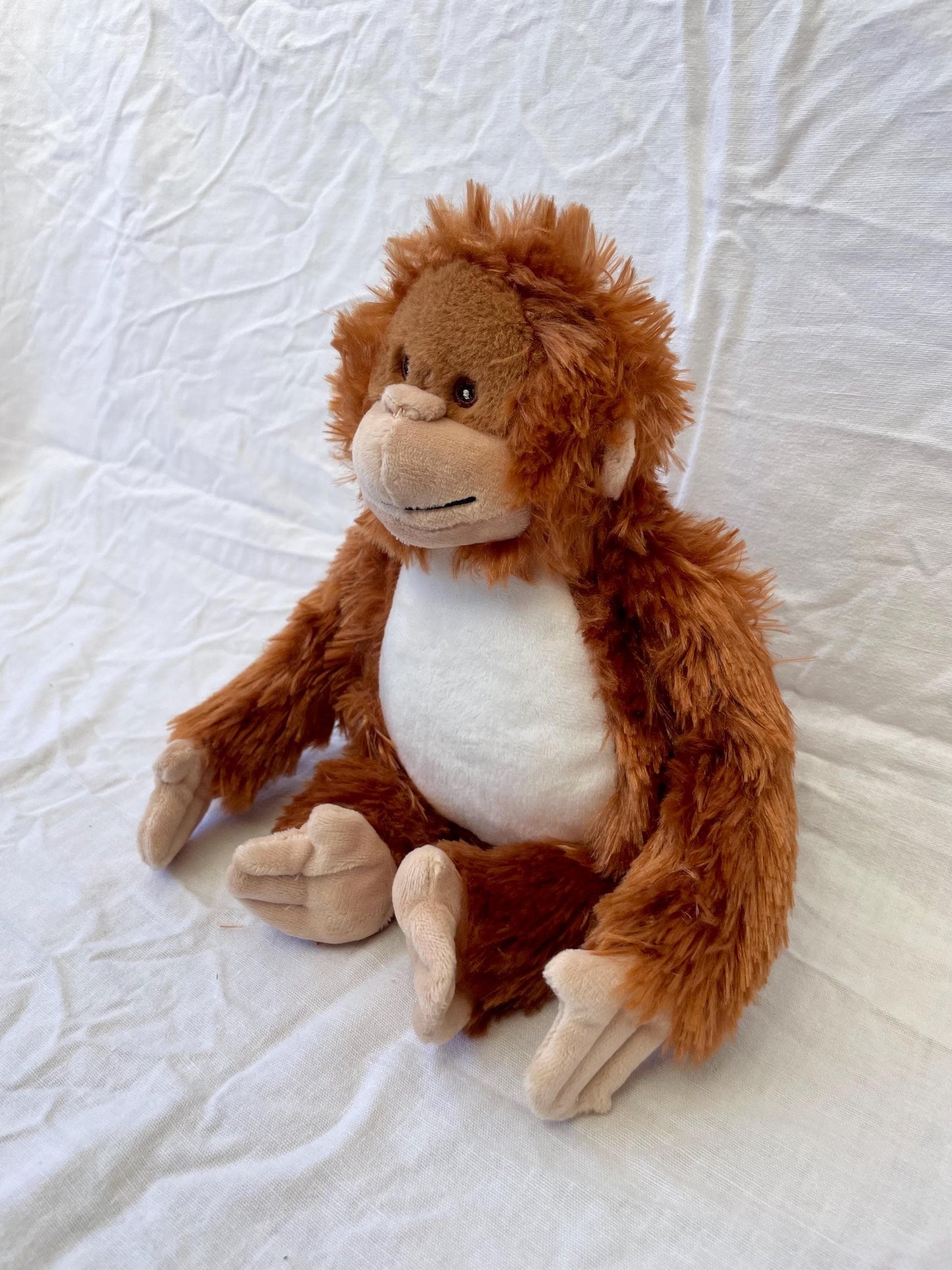 Personalisiertes Kuscheltier mit Namen – Affe