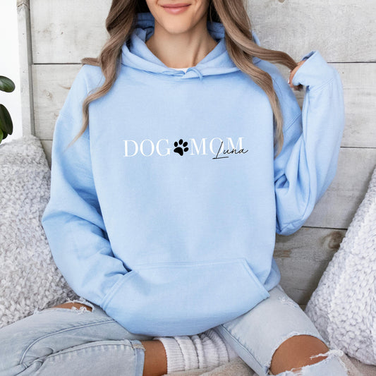 Personalisierter Hoodie – Dog Mom