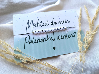 Personalisiertes Armband – Patenonkel
