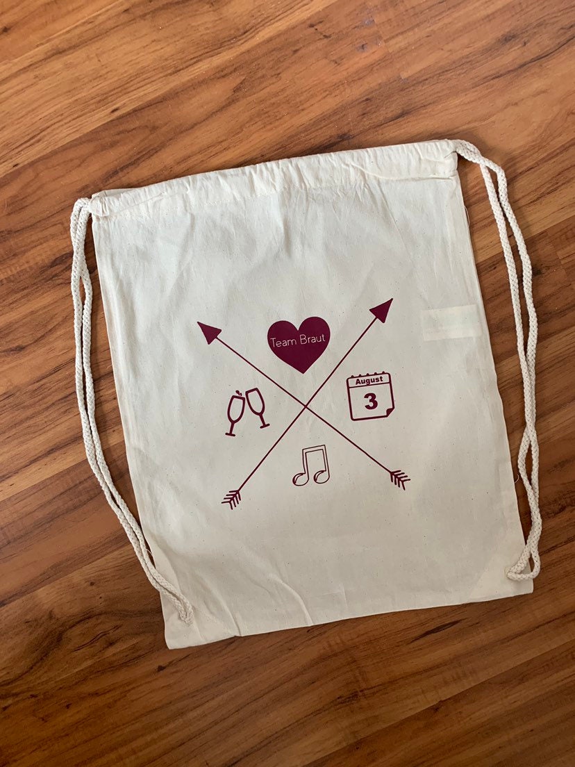 Personalisierter JGA Turnbeutel – Design 2