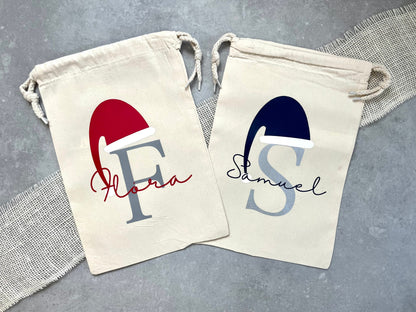 Personalisierter Weihnachtssack mit Namen