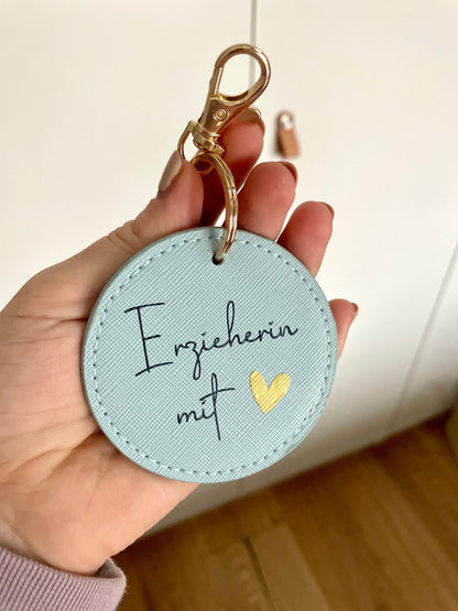 Personalisierter Schlüsselanhänger für Erzieherin/ Lehrerin