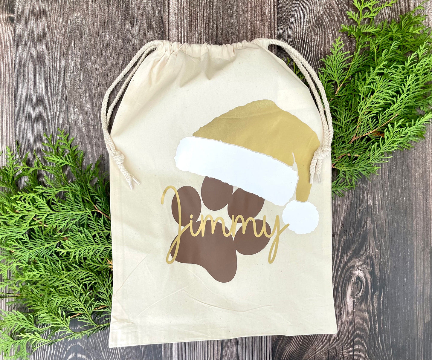 Personalisierter Weihnachtssack für Haustiere