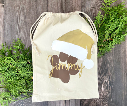 Personalisierter Weihnachtssack für Haustiere