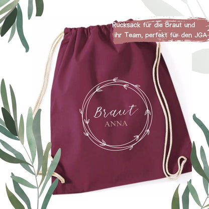 Personalisierter JGA Turnbeutel – Design 1