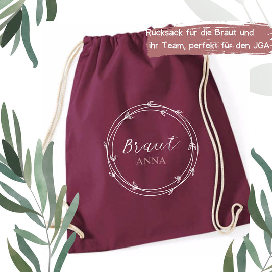 Personalisierter JGA Turnbeutel – Design 1