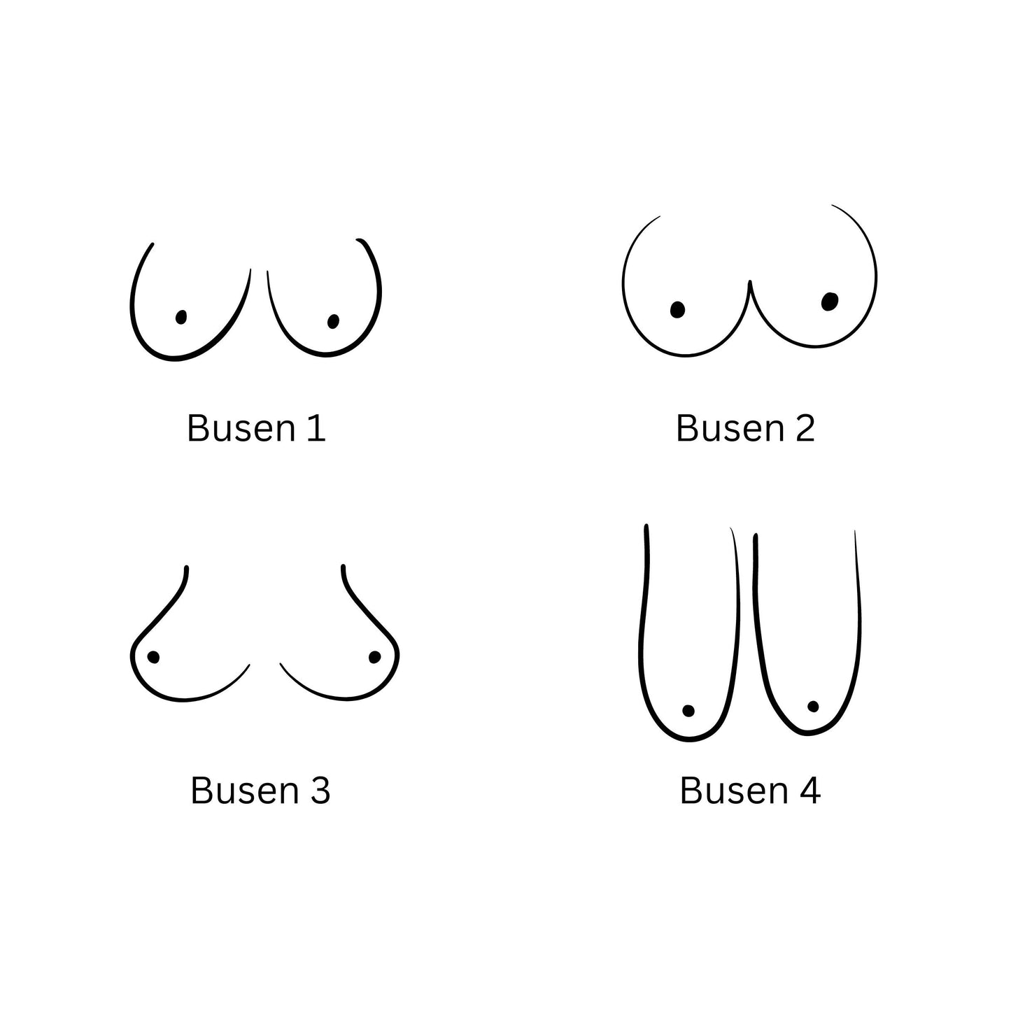 Personalisierte Jutetasche – Busenfreundin