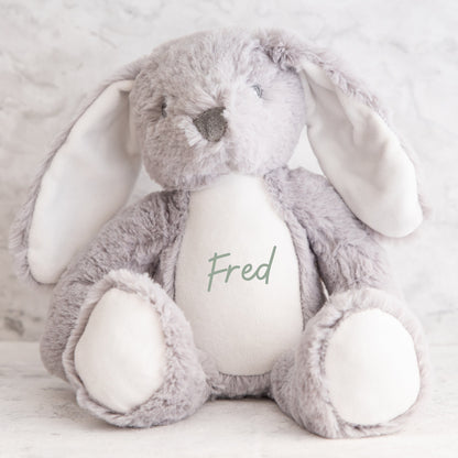 Personalisiertes Kuscheltier mit Namen – Hase
