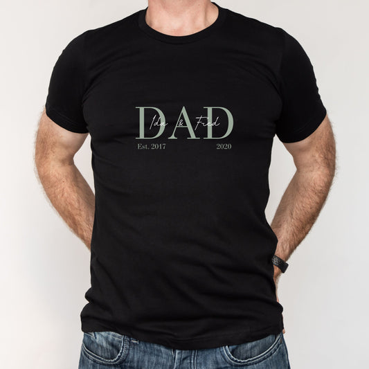 Personalisiertes T-Shirt – Dad