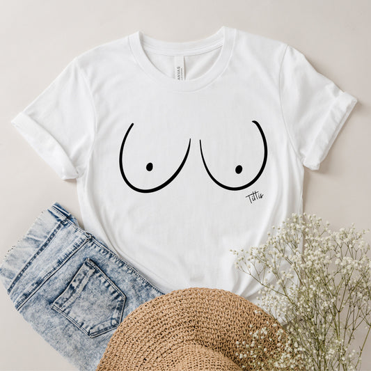 Personalisiertes T-Shirt – Busenfreundin